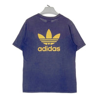 adidas アディダス USA製 万国旗タグ 前後トレフォイル Tシャツ ネイビー sizeL 瑞穂店