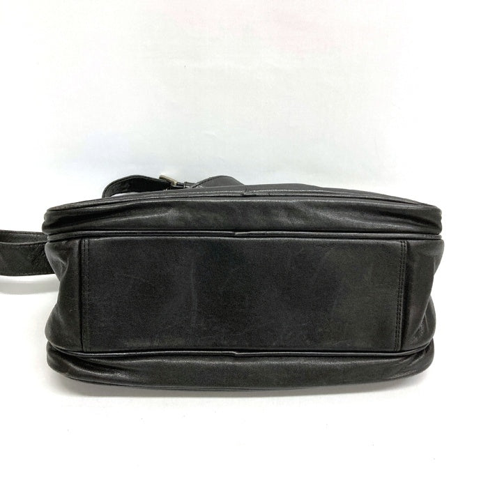 PORTER ポーター ショルダーバッグ レザー 内側チェック ブラック 瑞穂店