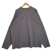 YZY GAP イージー ギャップ LONG SLEEVE T-SHIRT ロングスリーブTシャツ DGRY Size 2XL 福生店