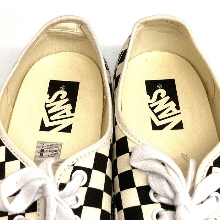 VANS ヴァンズ Authentic Reissue 44 オーセンティック チェッカーボード ホワイト×ブラック size28cm 瑞穂店