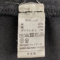 OURET オーレット コットンリネン ジャケット ブラック size1 瑞穂店