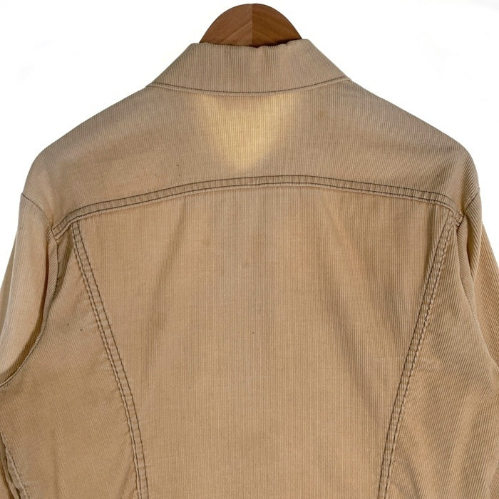 70's Levi's リーバイス Corduroi Jacket コーデュロイジャケット 三角タグ ベージュ 70505-1523 USA製 Size 40 福生店