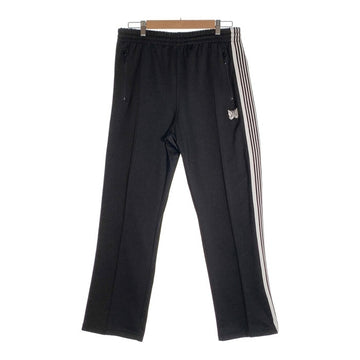 Needles ニードルズ Track Pant Poly-Smooth トラックパンツ ブラック ホワイト FK192 Size L 福生店