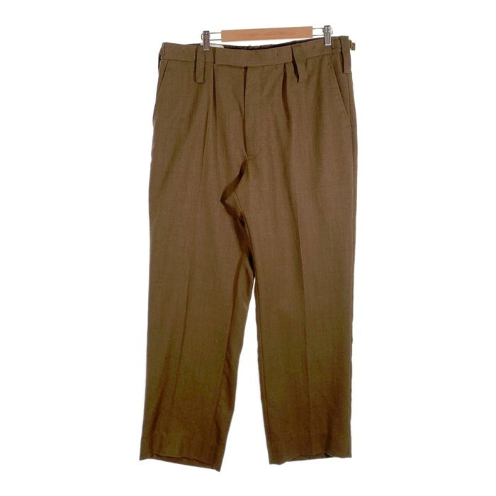 イギリス軍 BARRACK DRESS TROUSERS ウール スラックス トラウザー ブラウン 8405-99-983-1269 Size w96 福生店