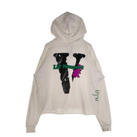 VLONE ヴィーロン Yams Day Lil Newport Hoodie プルオーバー スウェットパーカー ホワイト Size L 福生店