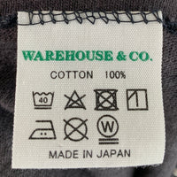 WAREHOUSE ウエアハウス Lot 4601 UNBEATABLE 半袖 プリント Tシャツ ブラック Size L 福生店