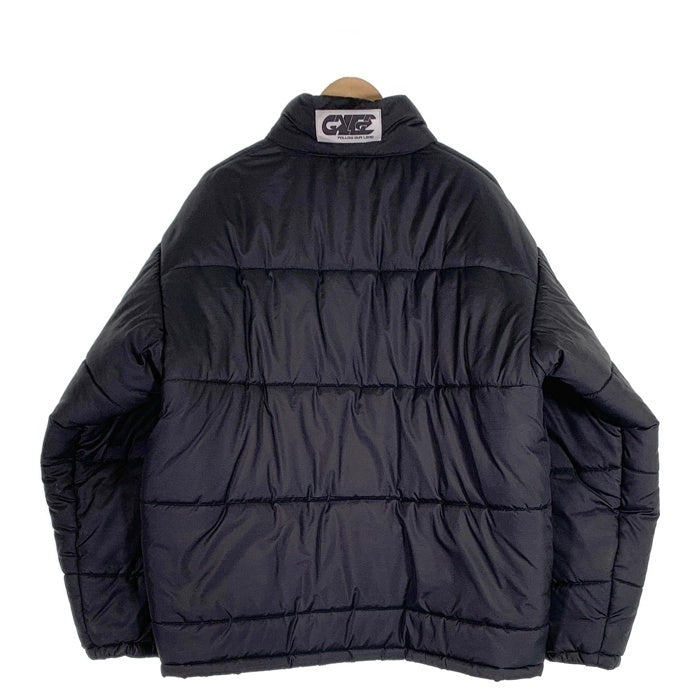CALEE キャリー Retroreflector Padded Jacket レトロリフレクター パデッドジャケット 中綿 ブラック Size L 福生店