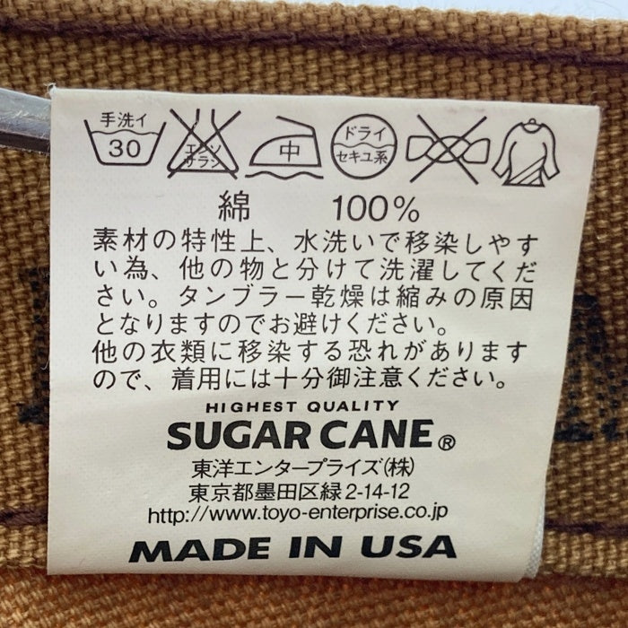 SUGAR CANE シュガーケーン USA製 ブラウンダック シンチバック ワークパンツ sizeM 瑞穂店