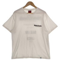 HIDE AND SEEK ハイドアンドシーク chemical conbination 30th S/S Tee 半袖 Tシャツ ホワイト H30th-060025 Size L 福生店