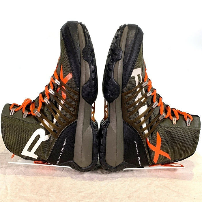 RLX RALPH LAUREN ラルフローレン ABRIDGE-SK-ATH マウンテンブーツ トレッキングシューズ CORDURA NYLON コーデュラ ナイロン オリーブ  822514426001 Size US9 (27.0cm) 福生店