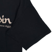 TENDERLOIN テンダーロイン The only serious choice ロゴプリントTシャツ ブラック Size L 福生店