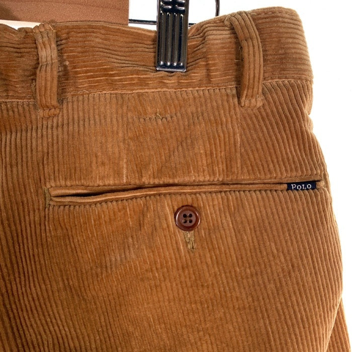 Polo by Ralph Lauren ポロラルフローレン CLASSIC FIT 1タック コーデュロイパンツ トラウザー キャメル Size 40T-38 福生店