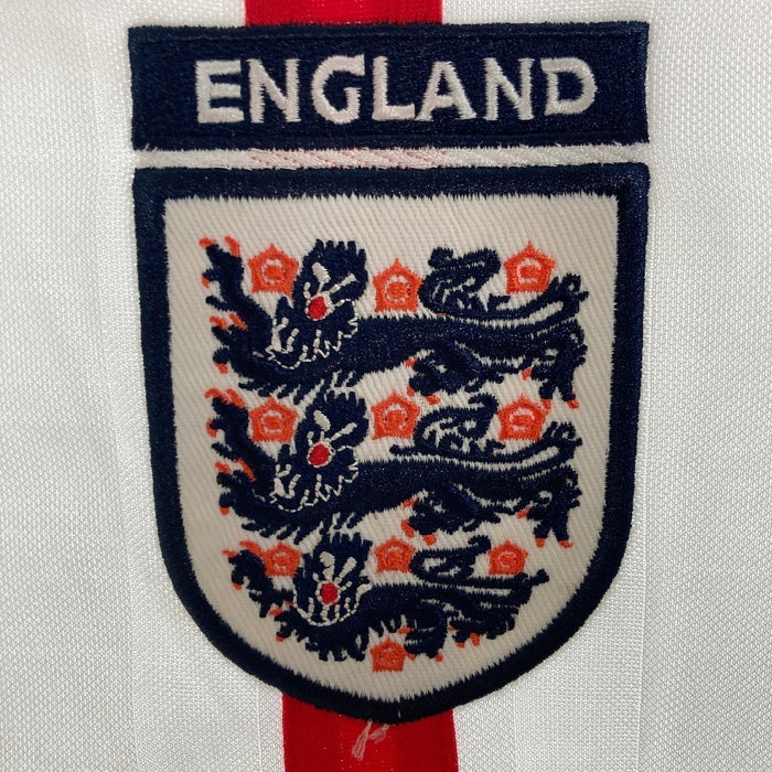 UMBRO アンブロ 2002 W杯ワールドカップ イングランド代表 デイビッドベッカム BECKHAM ユニフォーム ホワイト sizeM 瑞穂店