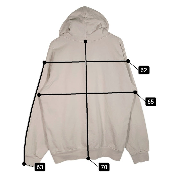 ESTNATION エストネーション LOS ANGELES APPAREL  スウェットプルオーバーフーディー パーカー オフホワイト Size XL 福生店