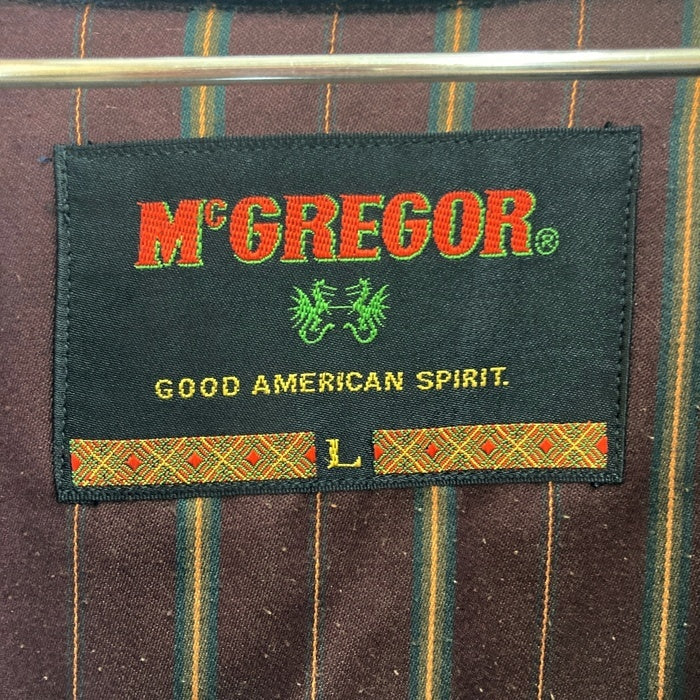 McGREGOR マクレガー G13-7620 90's ウール ブルゾン ネイビー sizeL 瑞穂店