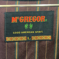 McGREGOR マクレガー G13-7620 90's ウール ブルゾン ネイビー sizeL 瑞穂店