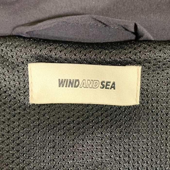 WIND AND SEA ウィンダンシー STRETCH NYLON JACKET ストレッチ ナイロン ジャケット ブラック Size XL 福生店