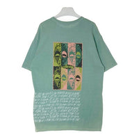 STUSSY ステューシー Masks Pigment Dye 民族 マスク Tシャツ グリーン sizeL 瑞穂店