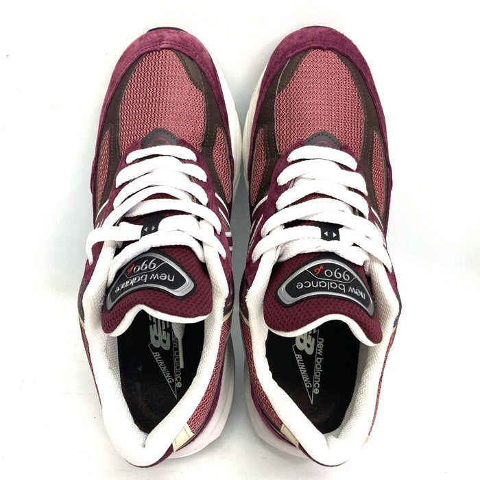 New Balance ニューバランス U990BT6 スニーカー バーガンディ size28.5cm 瑞穂店