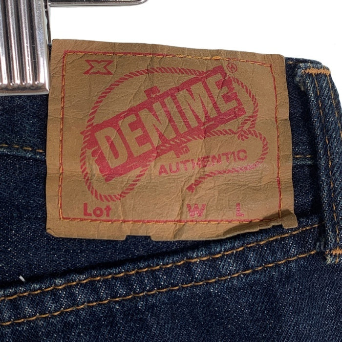 DENIME ドゥニーム 66タイプ テーパードデニムパンツ インディゴ 紙パッチ Size w80cm 福生店