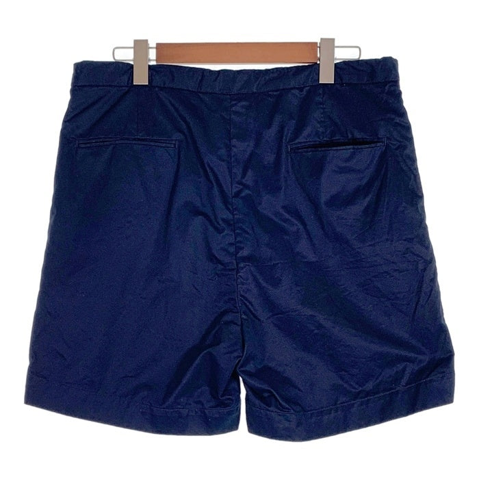 BEAMS+ ビームスプラス ツイル ワイドショーツ ショートパンツ ネイビー 11-25-1742-874 Size XL 福生店