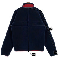 Patagonia パタゴニア Men's Classic Retro-X Jacket メンズ クラシック レトロ X ジャケット フリースジャケット ネイビー レッド 23056 Size M 福生店