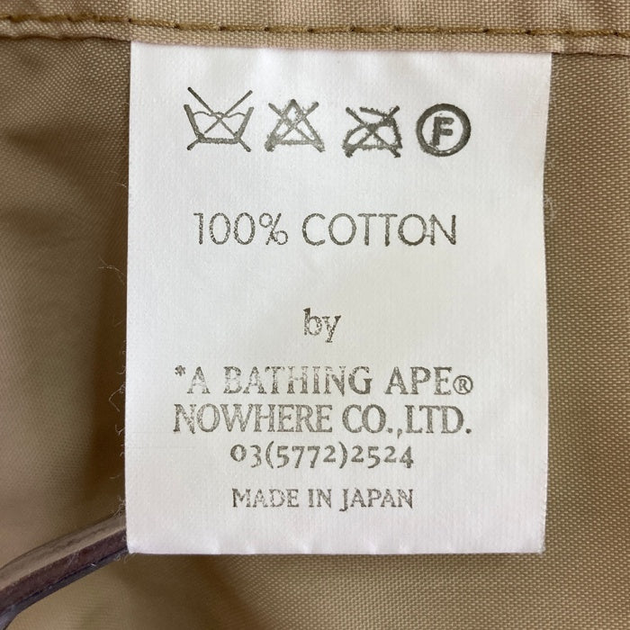 A BATHING APE アベイシングエイプ 初期 M65 BAPE 1st CAMO スウェット素材 フィールドジャケット カモフラ sizeL 瑞穂店