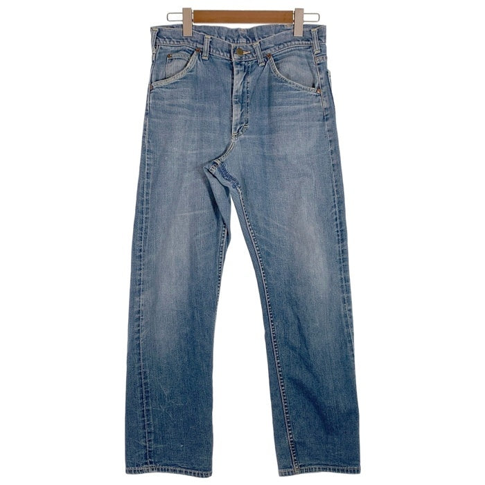 70's LEE リー 101z DENIM PANTS デニムパンツ サイド黒タグ TALONジップ ライトブルー USA製 Size W33 福生店