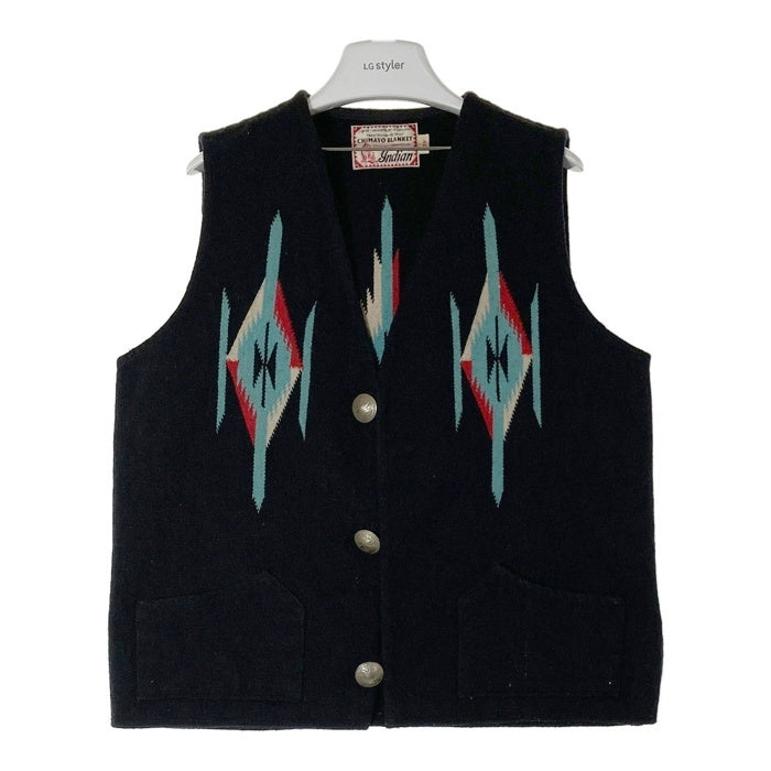 Indian Motorcycle インディアンモーターサイクル IM12315 CHIMAYO VEST チマヨベスト ブラック size40 瑞穂店