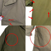 Iron Heart アイアンハート 5oz Quilted Lining M-51 Type Field Coat キルトライナー付き M-51タイプ フィールドコート オリーブ IHM-38 Size XL 福生店