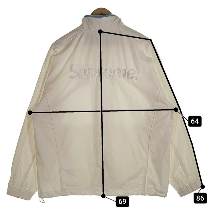 SUPREME シュプリーム 23AW Umbro アンブロ Cotton Ripstop Track Jacket コットンリップストップ トラックジャケット ホワイト Size US M 福生店