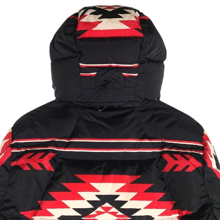 RLX RALPH LAUREN ラルフローレン ネイティブ柄 中綿 ダウンジャケット ブラック レッド ホワイト Size S 福生店