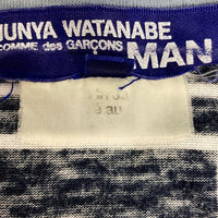 JUNYA WATANABE COMME des GARCONS MAN ジュンヤワタナベ コムデギャルソンマン WO-T002 AD2014 パッチワーク 総柄 Tシャツ ブルー sizeS 瑞穂店