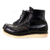 REDWING レッドウィング IRISH SETTER アイリッシュセッター 8130 ブラッククローム モックトゥ ブラック USA製 Size US7 1/2D (25.5cm) 福生店