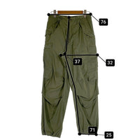 70's U.S.ARMY 米軍 M-65 フィールドカーゴパンツ オリーブ 8415-00-782-2951 SERVALジップ 76年会計 Size S-R 福生店