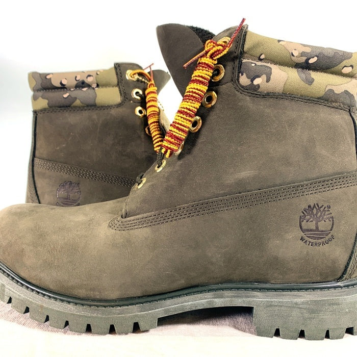Timberland ティンバーランド Kinetics キネティックス 6inch Premium Boot 6インチ プレミアム ブーツ オリーブ A0598 Size US10W (28.0cm) 福生店
