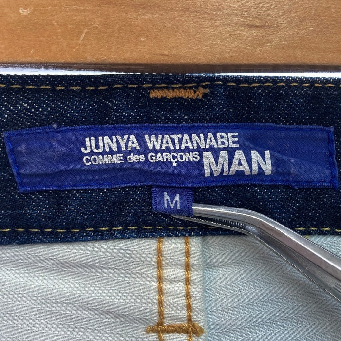 JUNYA WATANABE COMME des GARCONS MAN ジュンヤワタナベ コムデギャルソンマン WL-P011 AD2013 パッチワーク ツイード デニムパンツ インディゴ sizeM 瑞穂店