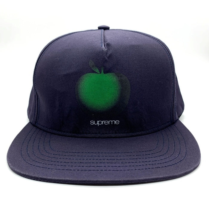 SUPREME シュプリーム 19SS Apple 5-Panel Cap アップル 5パネルキャップ ブラック 福生店