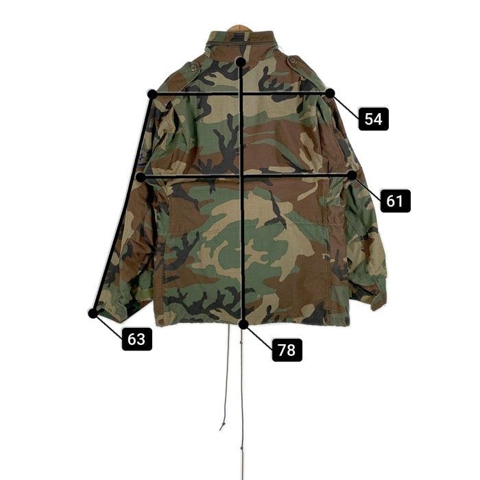 80's U.S.ARMY 米陸軍 M-65 フィールドジャケット ミリタリー カモフラージュ 87年会計 Size L-R 福生店
