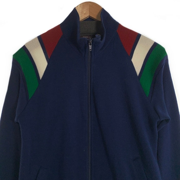 50's 60's Press-Gard ELDERADO アクリルニット ジップアップ トラックジャケット ネイビー Size XL(18-20) 福生店