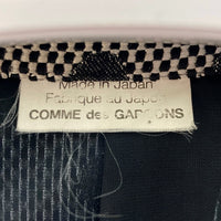 COMME des GARCONS HOMME PLUS コムデギャルソンオムプリュス PJ-J081 AD2012 異素材切替 花柄チェック 水玉 4つボタン テーラードジャケット ブラック sizeS 瑞穂店