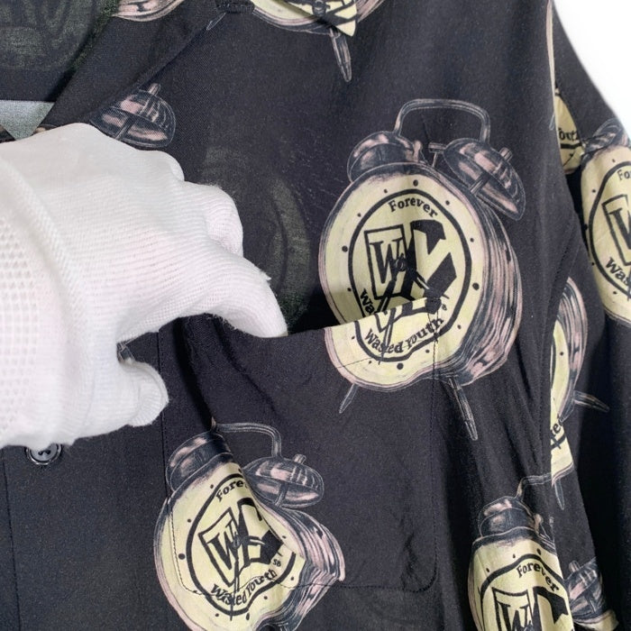 Wasted Youth ウェイステッドユース TOKION トキオン レーヨン アロハシャツ ブラック PCG-11010-C Size XL 福生店