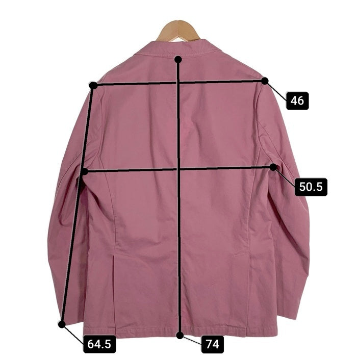 Brooks Brothers ブルックスブラザーズ コットン 3B テーラードジャケット ピンク 本切羽 カジュアル Size L 福生店