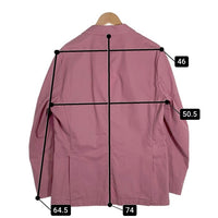 Brooks Brothers ブルックスブラザーズ コットン 3B テーラードジャケット ピンク 本切羽 カジュアル Size L 福生店