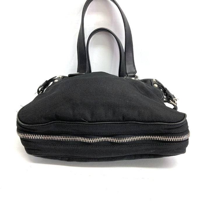 BALLY バリー ナイロン×レザー ハンドバッグ ブラック 瑞穂店