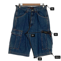 POLO JEANS ポロジーンズ ラルフローレン BUNGEE CARGO SHORT デニムショートパンツ カーゴ インディゴ Size 29 福生店