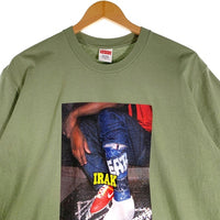SUPREME シュプリーム 22AW IRAK Cast Tee アイラック キャスト プリントTシャツ オリーブ Size L 福生店