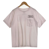 TENDERLOIN テンダーロイン GOD BLESS TENDERLOIN ポケット 半袖 Tシャツ ホワイト Size M 福生店