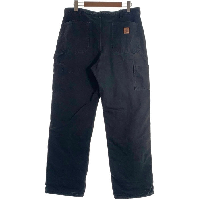 CARHARTT カーハート ダック ブランケットライナー ペインターパンツ ブラック B111 BLK メキシコ製 Size 36×32 福生店