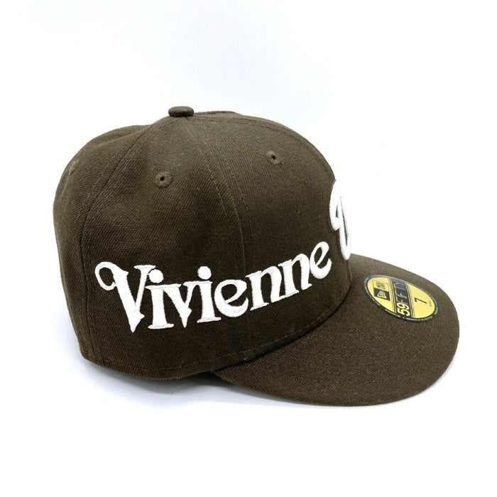 NEW ERA ニューエラ Vivienne Westwood ヴィヴィアンウエストウッド HATS LA VIVI FITTED キャップ ブラウン size7 瑞穂店